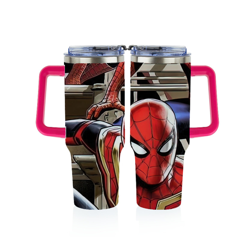 （画像用） Spider Man スパイダーマン 1200ｍLフルプリント車用タンブラー